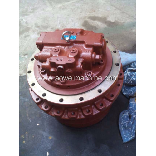 Excavator hydraulic travel motor final drive